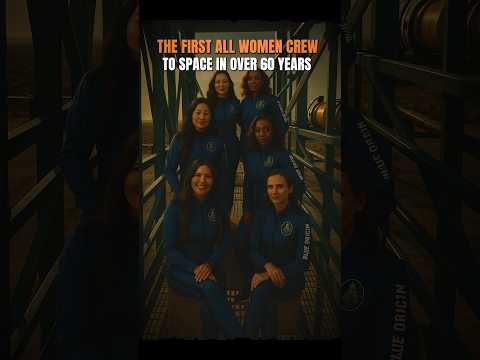 This All-Women Crew Just Changed Space Forever🚀 #space #blueorigin #katyperry