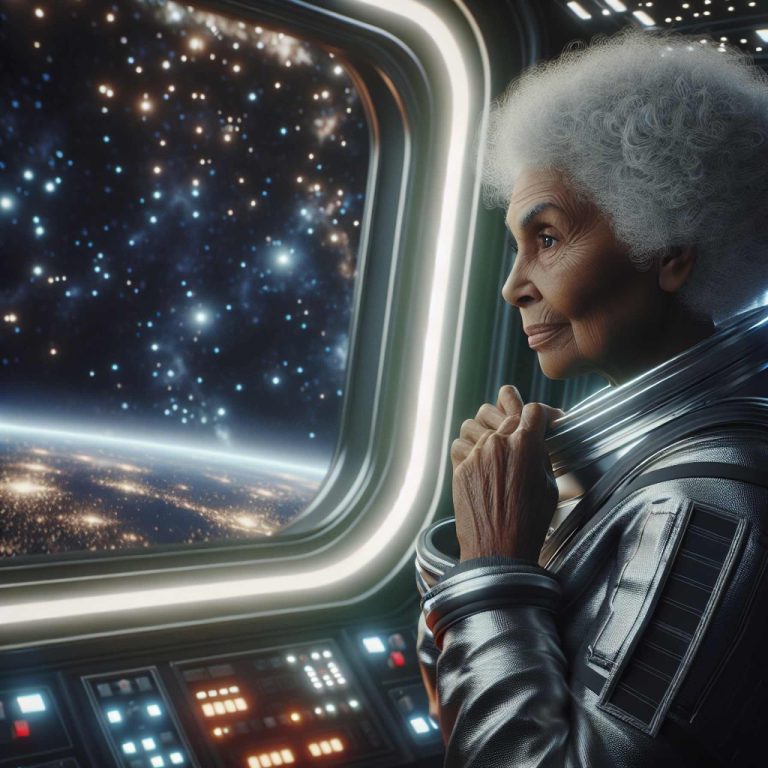 星を目指す80代の高齢者: ありえない宇宙旅行者の旅が始まる